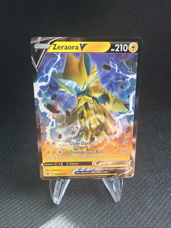 Zeraora V SWSH263 SWSH: Sword & Shield Promo Cards Holo - Image 1 of 1