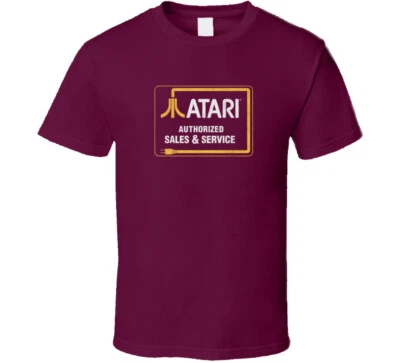 Atari Sales & Service, T-Shirt, Video Game, Gaming, 2600, Activision - Image 1 of 2