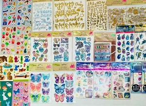 HUGE Lot 998+ Stickers Spring & Summer Themed Collection Flowers Vacation + - Picture 1 of 23