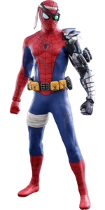 Marvel Cyborg Spider-Man 1/6 figure Hot Toys Sideshow Juguete Fair Exclusive - Imagen 1 de 10
