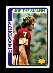 1978 Topps #416 Joe Theismann Redskins VG+ Football ~ Fast Shipping ~ - Bild 1 von 2