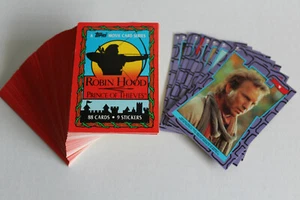 1991 Topps ~ Robin Hood ~ Complete Set ~ 88 Cards / 9 Stickers - Picture 1 of 2