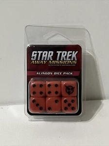 Star Trek: Away Missions - Klingon Dice Set - R - Picture 1 of 2