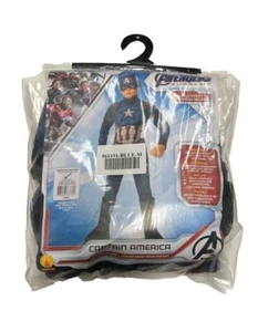 Rubies Captain America Avengers Endgame Superhero Halloween Costume M 8-10 New - Picture 1 of 3