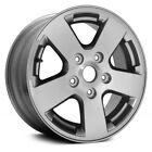 Wheel For 2009 2011 Dodge Ram1500 17X7 Alloy 5 Spoke 5 1397Mm Silver Offset 25