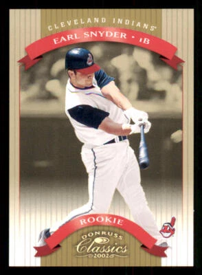 2002 Donruss Classics #217 Earl Snyder ROO RC /1500 - Image 1 of 2