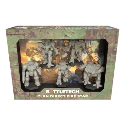 CATALYST (CAT) BattleTech: Clan Direct Fire Star [ForcePack]