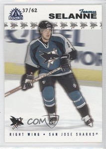 2001-02 Pacific Adrenaline Blue /62 Teemu Selanne #170 HOF