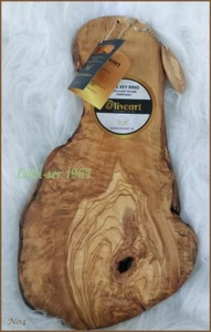 Oliveart Olive Wood Serving Board Irregular Shape NEW 42cm Long (No 4) - Picture 1 of 24