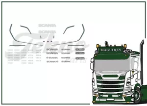 Tekno | 88177 Scania NG R&S Juego "calcomanía de agua" escala 1:50 - Imagen 1 de 1