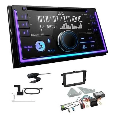 JVC KW-DB95BT Autoradio Bluetooth DAB+ für Volkswagen VW Passat Canbus - Bild 1 von 4