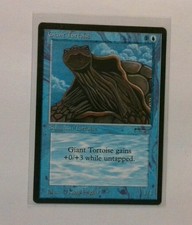 1X Giant Tortoise LP MTG arabian nights