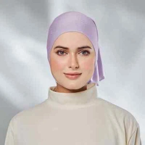 Cotton Under Scarf Inner Hijab Women Muslim Clip-Back FREE SHIPPING - Picture 1 of 20
