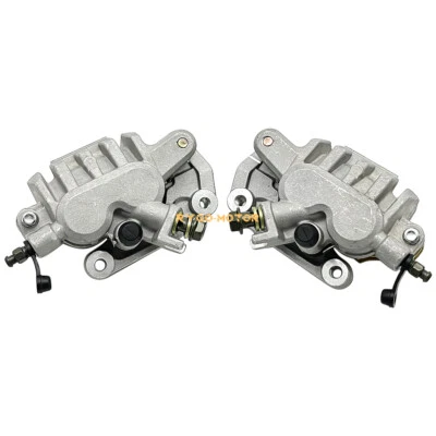 Pinzas y pastillas de freno delanteras izquierda derecha para Honda TRX450R Sportrax 450 2004-2009 Foto 1 de 4