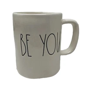 Mug Rae Dunn Be You Large 4 1/2” coffee tea cup kitchen decor drink ware - Picture 1 of 12