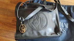 BORSA DONNA PELLE ARMANI JEANS CON MANICI E TRACOLLA - Foto 1 di 7