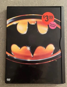 Batman (DVD, 1997) Michael Keaton Jack Nicholson Tim Burton -Like New - Imagen 1 de 4
