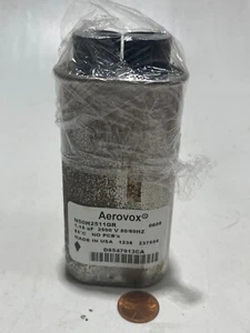 Aerovox N50H2511GR Run Capacitor 1.15 uF 2500V 50/60Hz - Picture 1 of 3