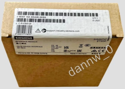 New in box Siemens 6ES7153-4BA00-0XB0 6ES7 153-4BA00-0XB0 Interface Module - Image 1 of 4