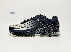 Nike Air Max Plus 3 Turnschuhe Tuned TN schwarz Gummi grau Unisex UK Größe 5,5 EUR 38,5 - Bild 1 von 24