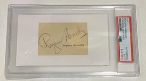 Rogers Hornsby - Cardinals / Cubs - Signed / Autographed Cut - PSA/DNA - Picture 1 of 1