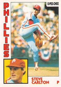  1984 O-Pee-Chee #214 Steve Carlton	p2s-24870