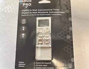 WOODS PRO DIGITALE ASTRONOMISCHE UNTERPUTZ-ZEITSCHALTUHR 59019 NEU - Bild 1 von 1