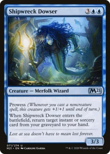 SHIPWRECK DOWSER x4 mtg NM-M M21 Magic Core Set 2021 4 Unc - Picture 1 of 1
