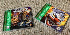 Twisted Metal 2 & 3 PlayStation PS1 Games Lot Complete and Tested Great
