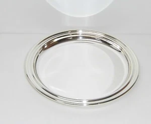 Flaschenuntersetzer versilbert 14 cm Durchmesser - neu - Bild 1 von 1