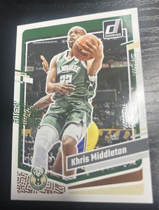 2023-24 Panini Donruss Khris Middleton #138 Milwaukee Bucks Basketball Card - Picture 1 of 2