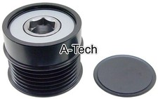 NEW 6-GROOVE  CLUTCH PULLEY W/CAP FOR DODGE JOURNEY 2.4L ALTERNATOR