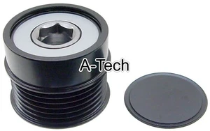 6-GROOVE  CLUTCH PULLEY W/CAP FOR Dodge Compass 2.0L 2.4L 2007-2017 - Picture 1 of 1