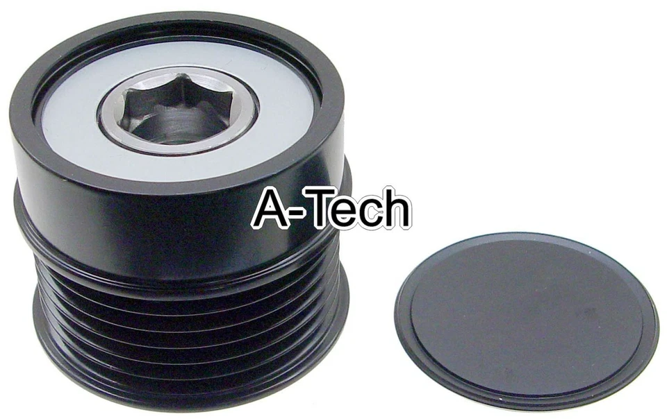 6-GROOVE  CLUTCH PULLEY W/CAP FOR Dodge Compass 2.0L 2.4L 2007-2017 - Image 1 of 1