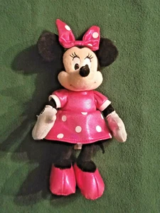 Disney Minnie Mouse TY Beanie Sparkle Pink 8" Bean Plush Sparkly - Picture 1 of 8