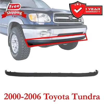 Valance Panel For 2000-2006 Toyota Tundra Front Lower Black Plastic TO1095180 Foto 1 de 4
