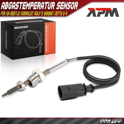 Temperatura Gas Sensor para VW Beetle Cabriolet Golf VI Variant Jetta III IV 2.0 - Imagen 1 de 4