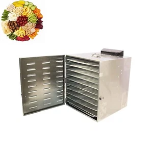 10-Layers Fruit & Vegetable Pet Food Dryer 110V Stainless Steel with Timer - Picture 1 of 10