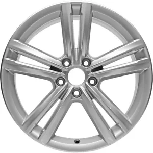 New Alloy Wheel For 2012-2015 Vw Passat 18X8 Inch Silver Rim - Picture 1 of 5