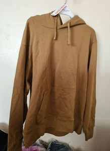 ANYDAY Cotton Hoodie Gold Mustard Colour Size L Only John Lewis RRP £35.00 CA723 - Picture 1 of 14