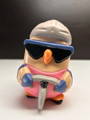 Gufo Ciclismo Goofi Egan in ceramica fatto a mano - Immagine 1 di 4