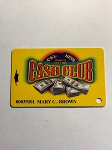 Cal Neva Casino Slot Card Reno Nevada Vintage - Picture 1 of 2