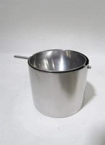 Early Stelton Denmark Cylinda Arne Jacobsen Revolving Cendrier Ashtray 1960s - Picture 1 of 8