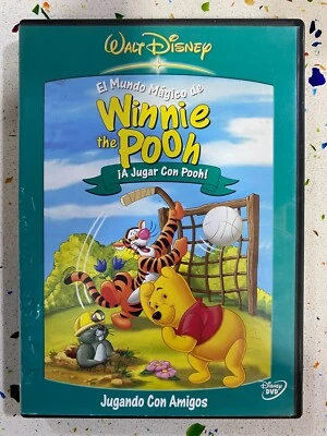 The Wonderful World Of Winnie Pooh DVD ¡ A Play With Pooh! Spanish English Alema - Image 1 of 3