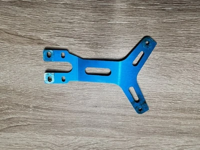 Soporte de refuerzo delantero de aluminio 'Y' OFNA Ultra GTP 1/8 Nitro RC 30660 - usado Foto 1 de 2