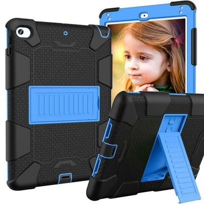 Heavy Duty Shockproof Cover Kids Stand Case For iPad mini 4 5 Air 2 4 iPad Pro - Image 1 of 4