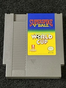 Auténtico cartucho Nintendo NES Super Spike V'Ball/NES World Cup NES | Probado - Imagen 1 de 2