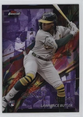 2024 Topps Finest Common Purple Refractor /250 Lawrence Butler #86 Rookie RC - Image 1 of 2