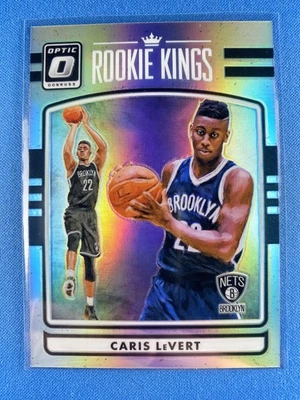 Caris LeVert 2016-17 Donruss Optic #17 Rookie Kings Holo Brooklyn Nets - Image 1 of 2