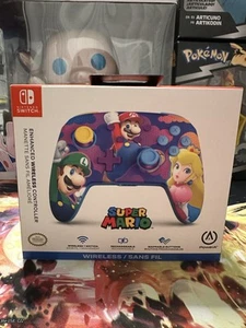 CONTROLADOR INALÁMBRICO MEJORADO POWER A NINTENDO SWITCH - SUPER MARIO - NUEVO EN CAJA - Imagen 1 de 3